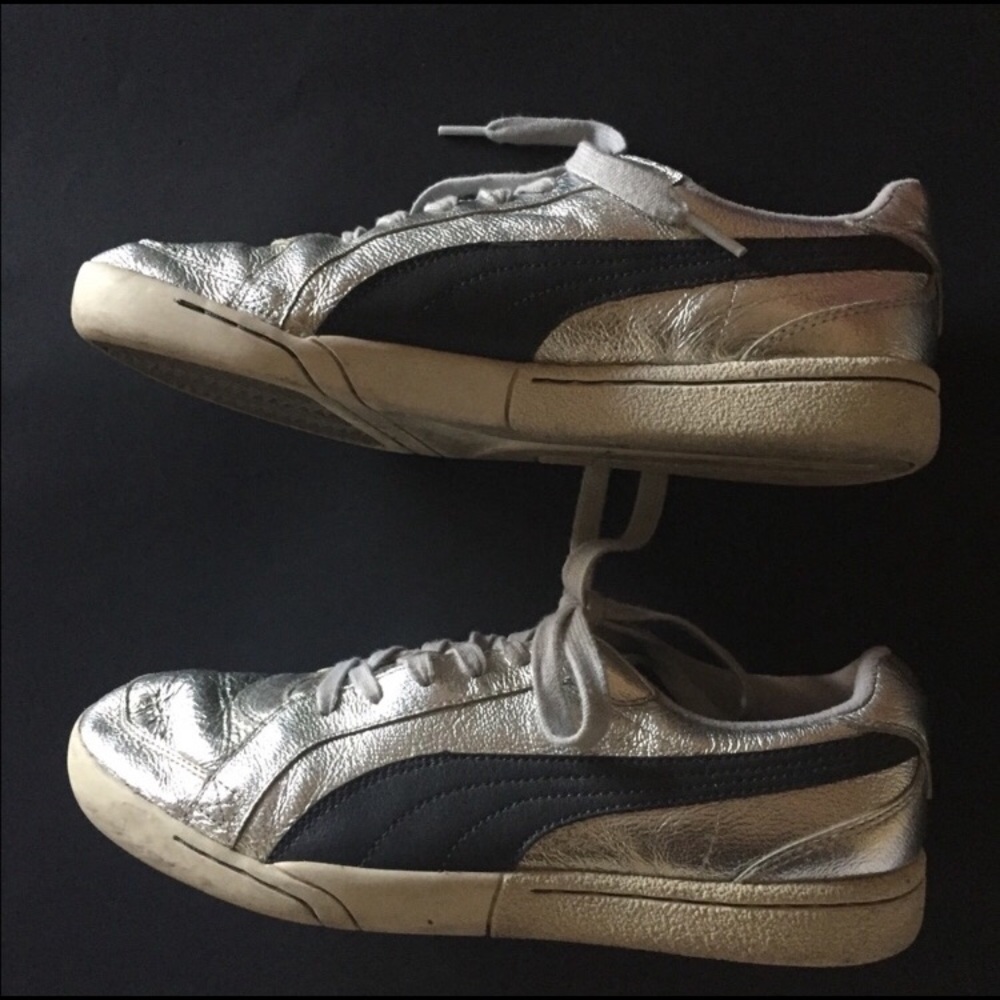 COPY - Puma silver leather